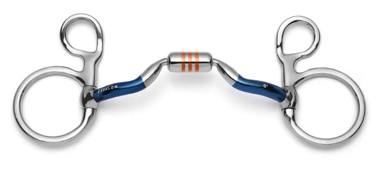 Cavalon Baucher Low Port Capsule Sweet Iron Snaffle