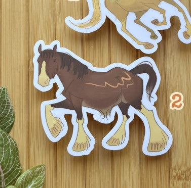 Horse Breed Stickers
