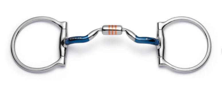 Cavalon Dee Ring Low Port Capsule Sweet Iron Snaffle