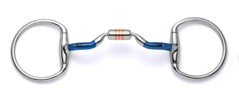 Cavalon Eggbutt Low Port Capsule Sweet Iron Snaffle