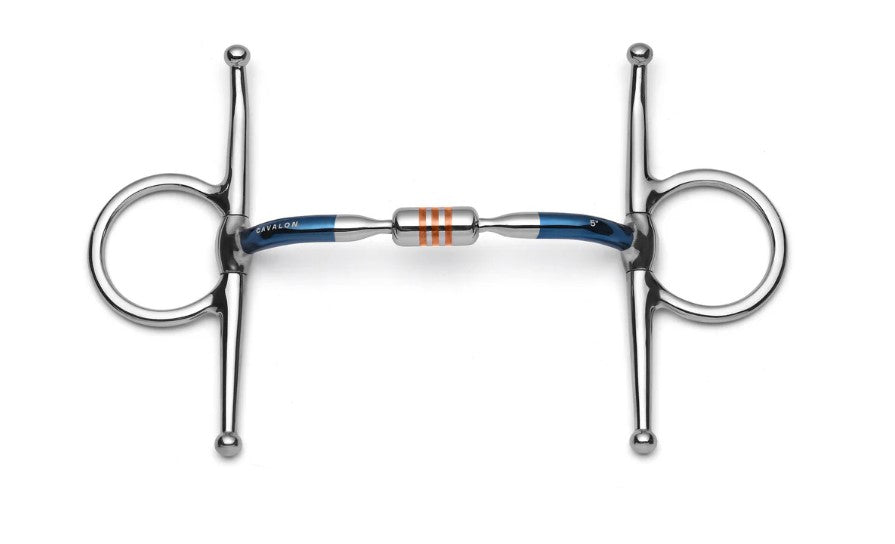 Cavalon Full Cheek Capsule Sweet Iron Snaffle