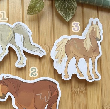 Horse Breed Stickers