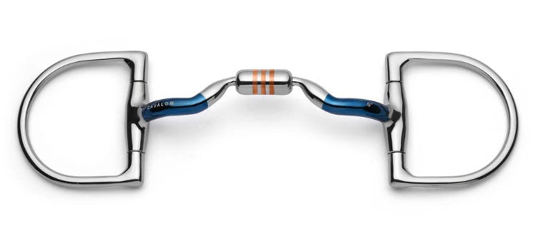 Cavalon Hunter Dee Low Port Capsule Sweet Iron Snaffle