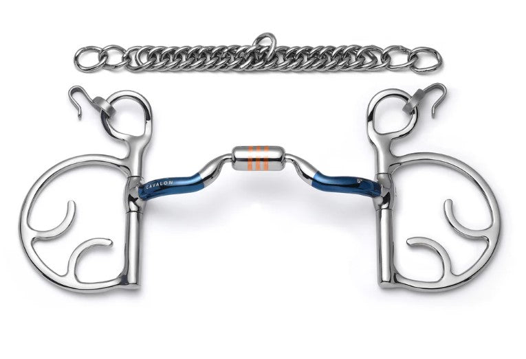 Cavalon Kimberwick Low Port Capsule Sweet Iron Snaffle