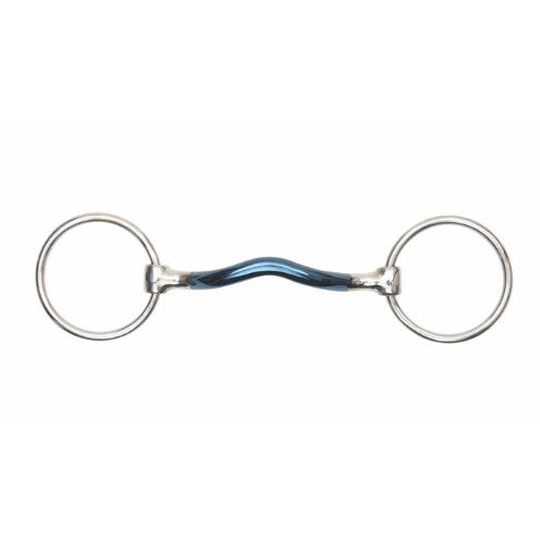 Shires Blue Sweet Iron Loose Ring Mullen Mouth