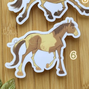 Horse Breed Stickers