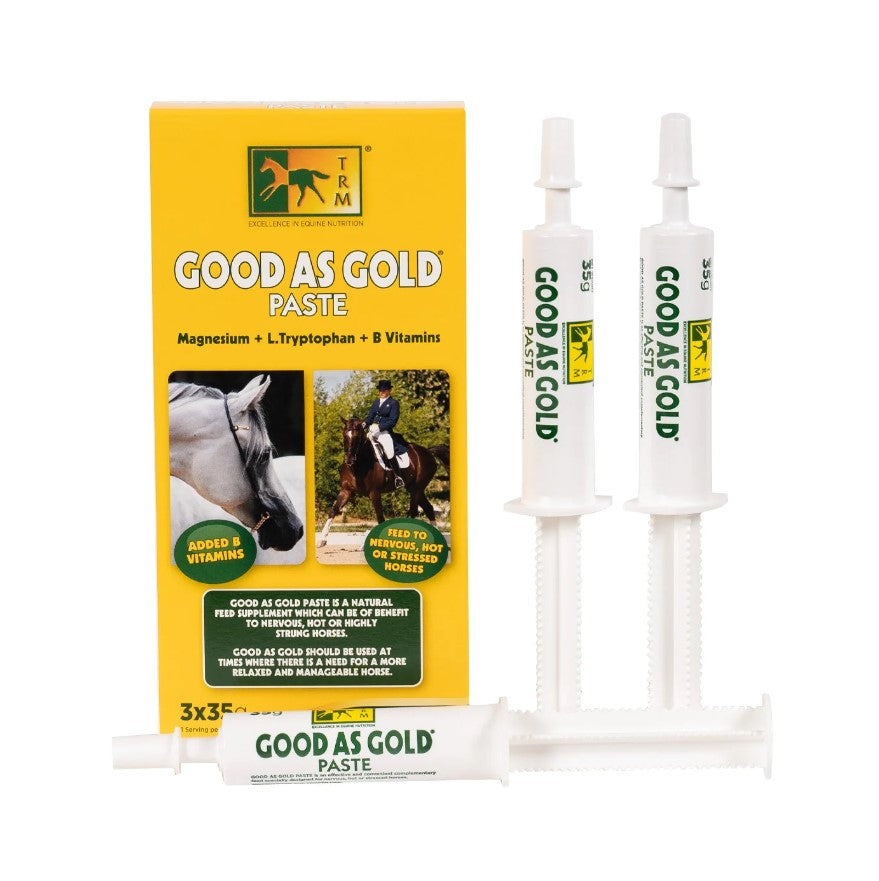 TRM Good as Gold Paste 3 x 35g Syringes