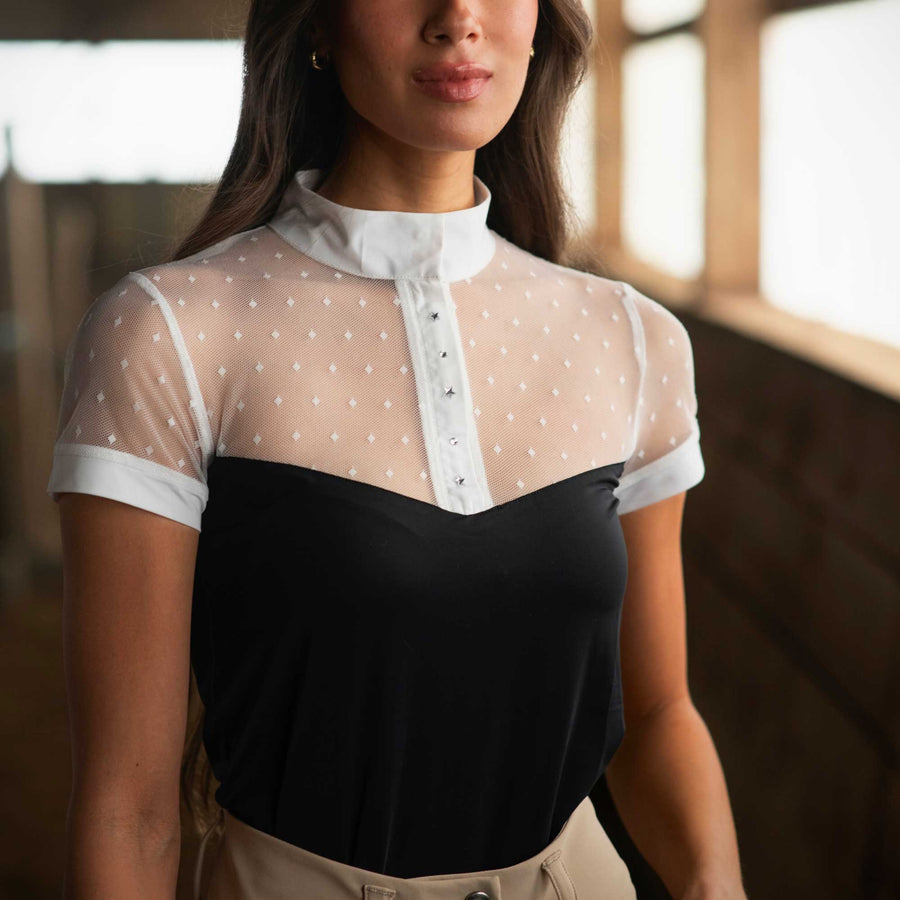 Dapple Bay Shine On Short Sleeve Show Top