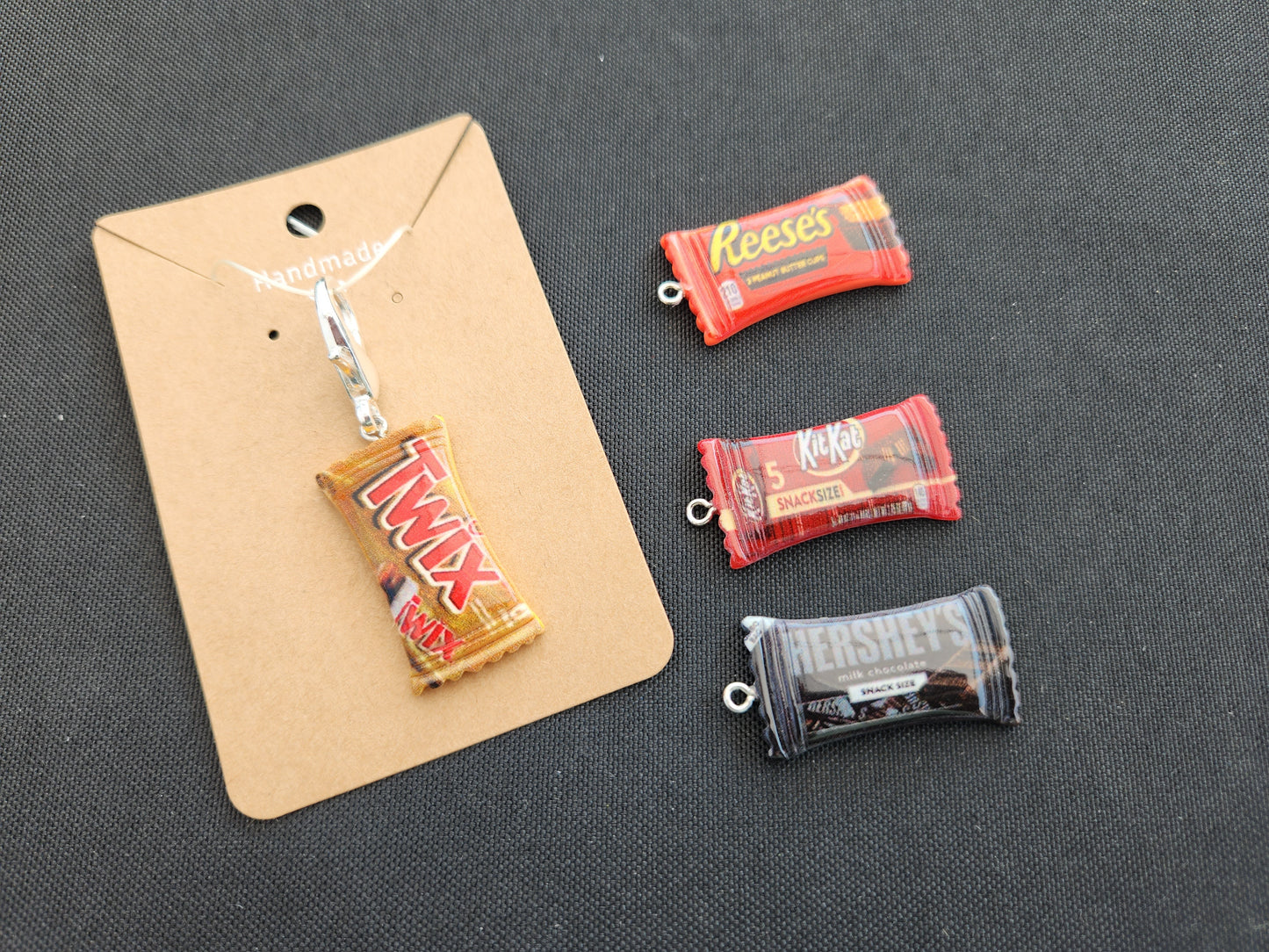 Chocolate Bar Bridle Charm
