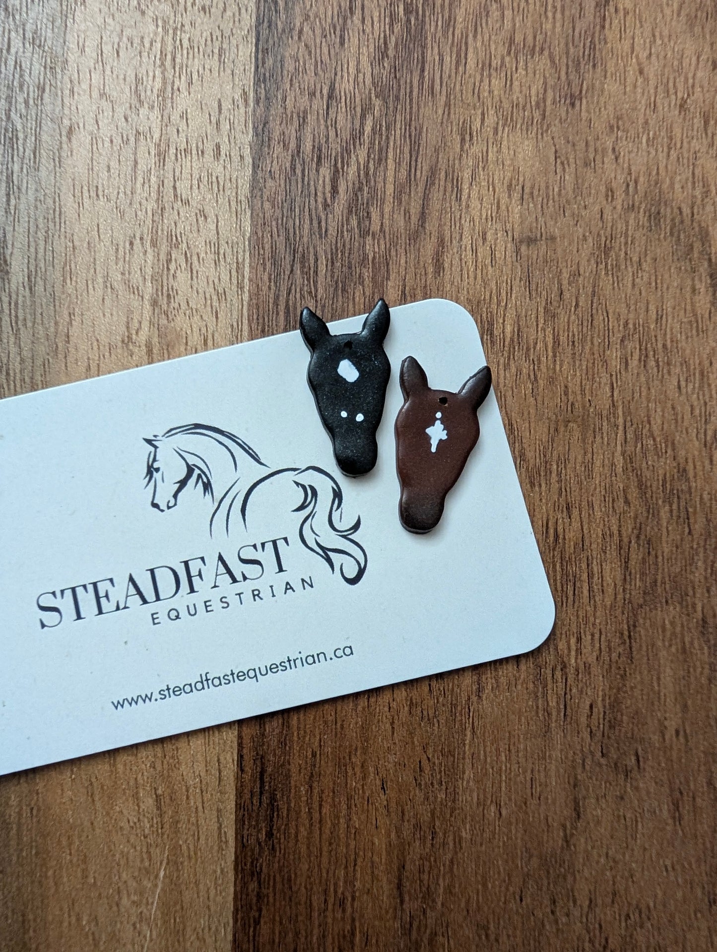 Custom Handmade Horse Head Earrings