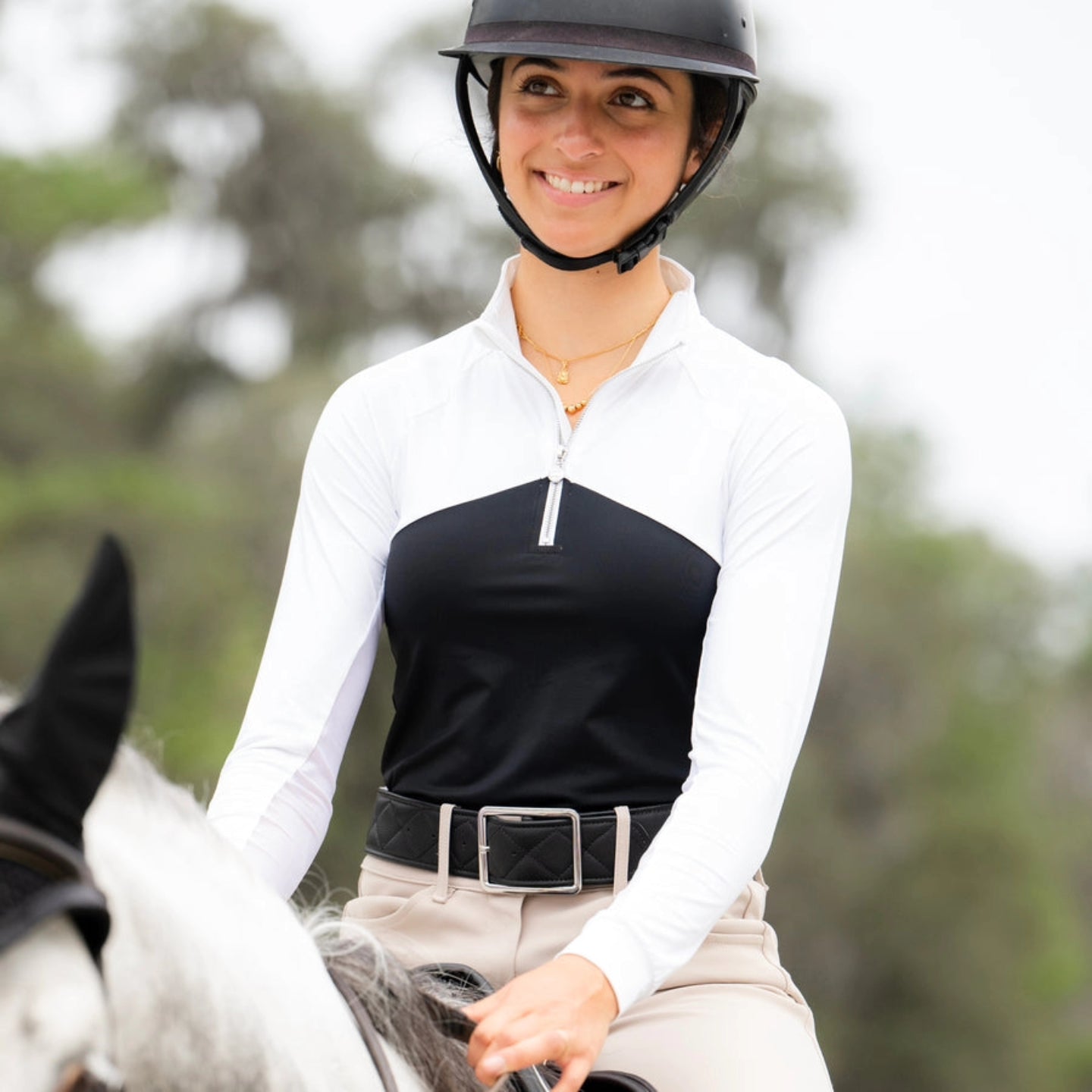 Dapple Bay Lady Riding Top - Long Sleeve