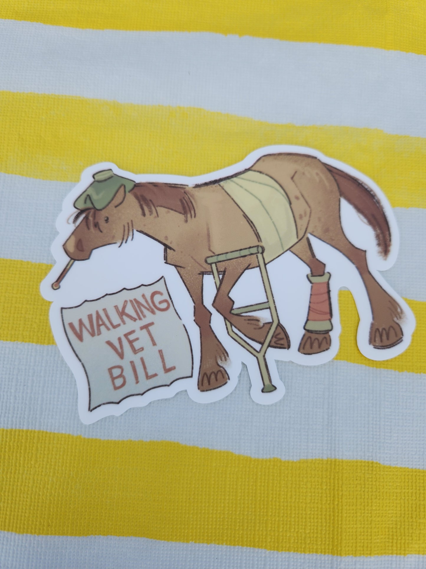 Funny Horse Stickers