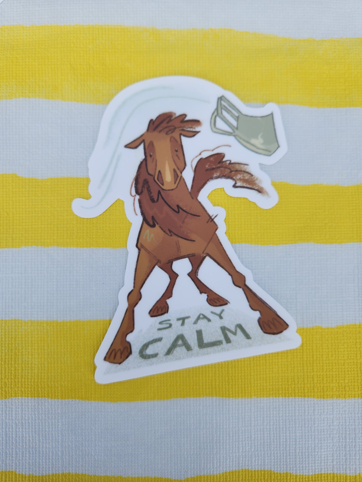 Funny Horse Stickers