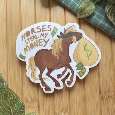 Funny Horse Stickers