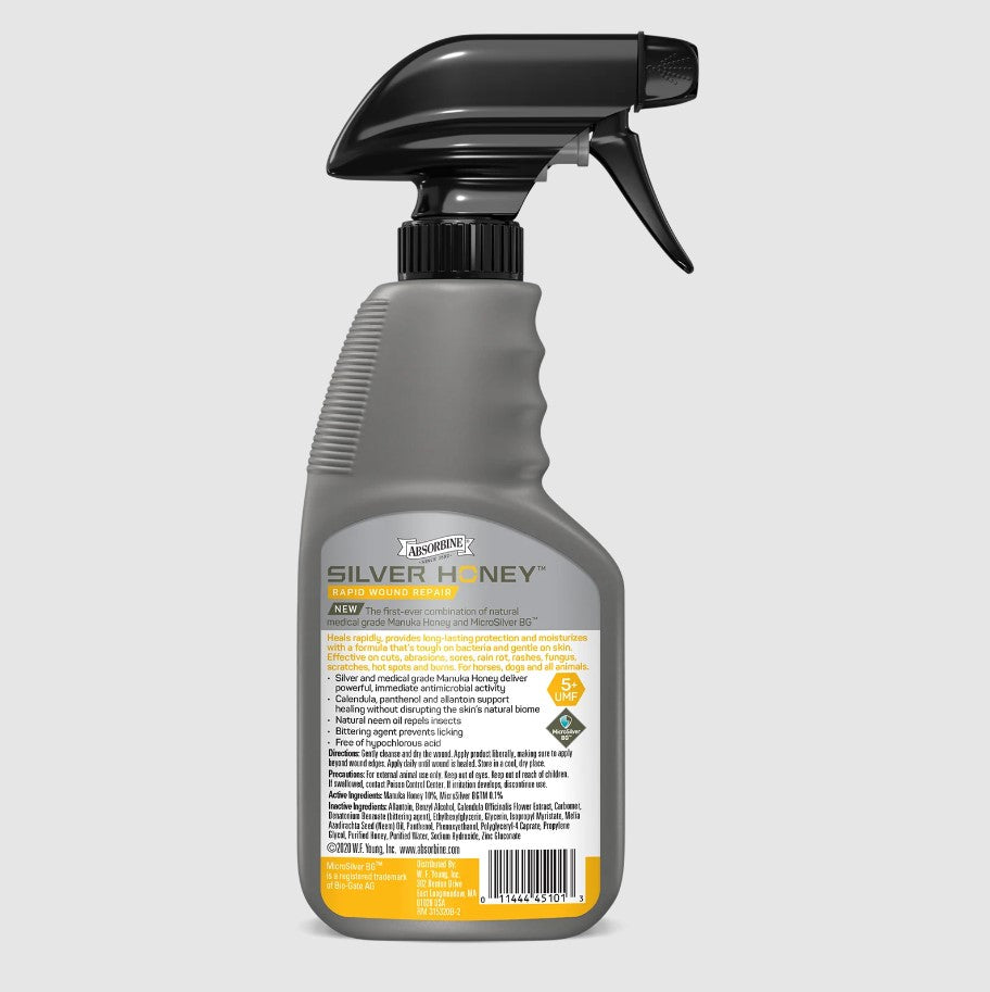 Silver Honey Rapid Wound Repair Spray Gel 240ml