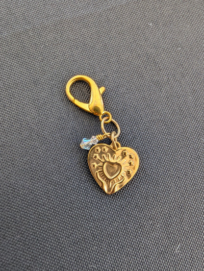 Gold Heart Charm