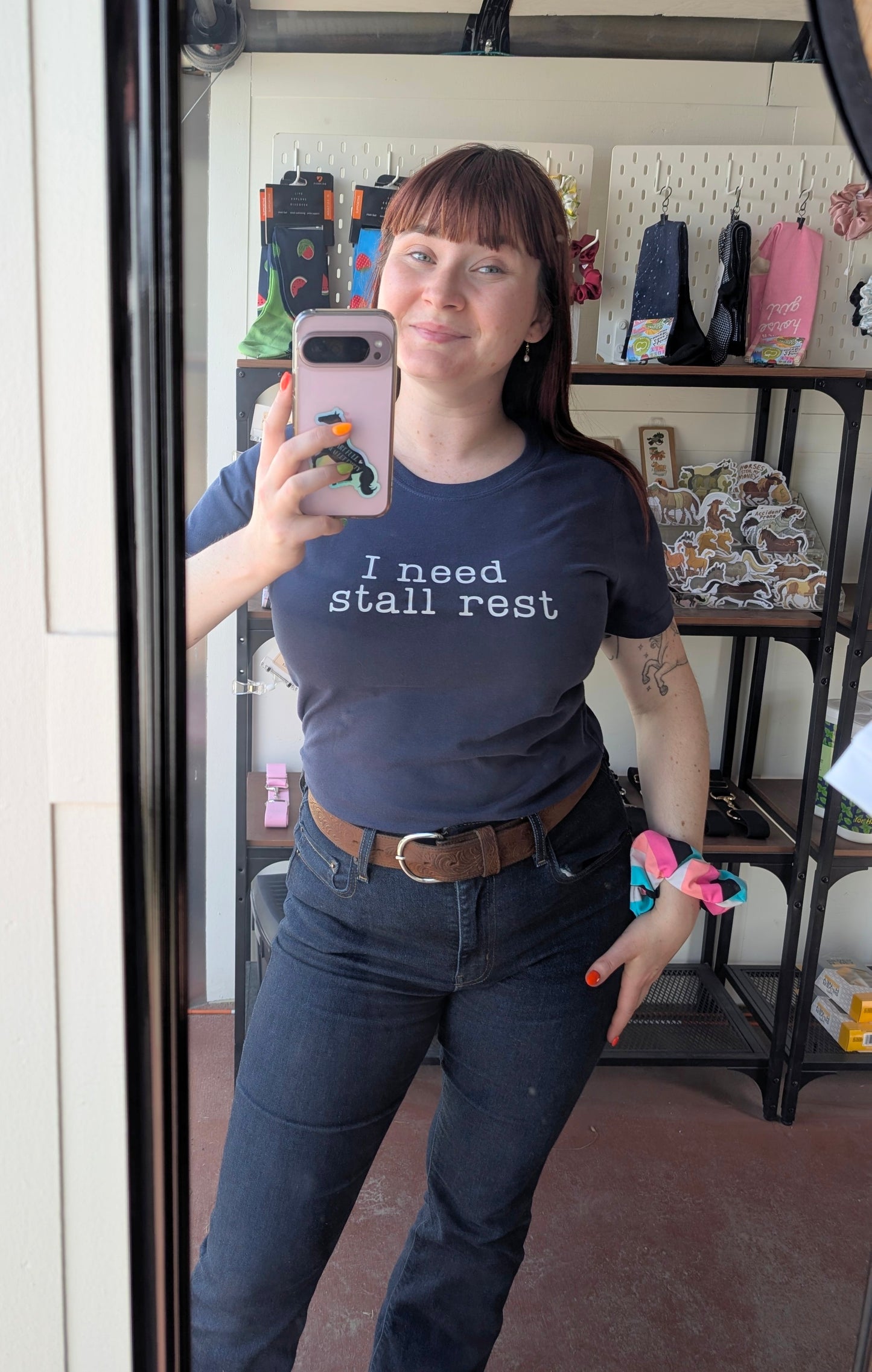 I Need Stall Rest Ladies Tee