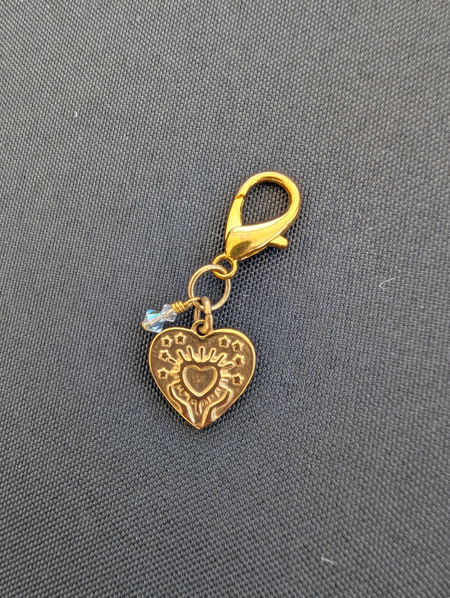 Gold Heart Charm