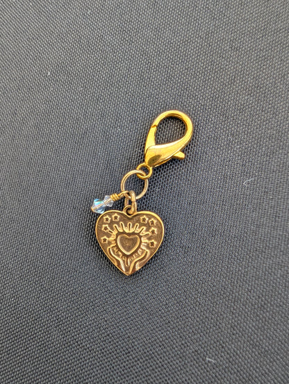 Gold Heart Charm