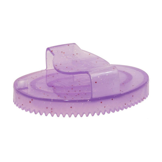 Small Glitter Purple Curry Comb