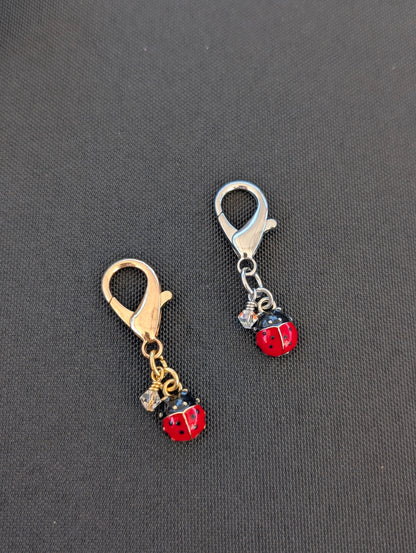 Bee & Ladybug Bridle Charm
