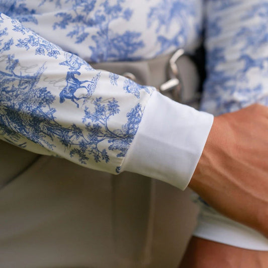 Dapple Bay Toile Riding Top