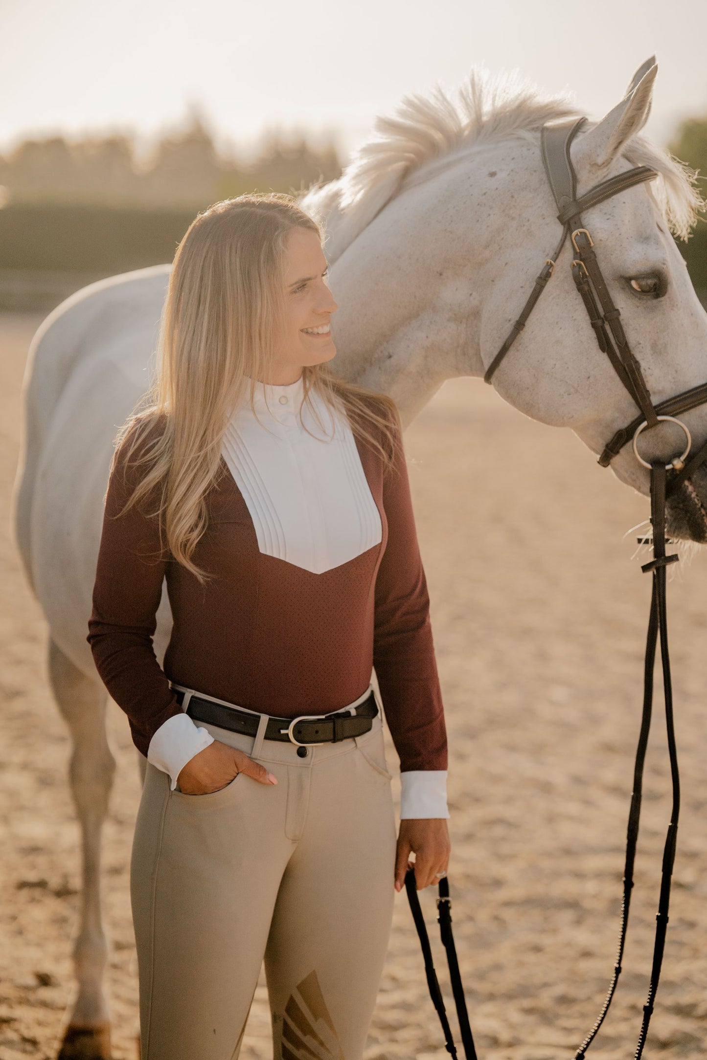 Hunt & Heritage Winner's Circle Short Sleeve Show Shirt